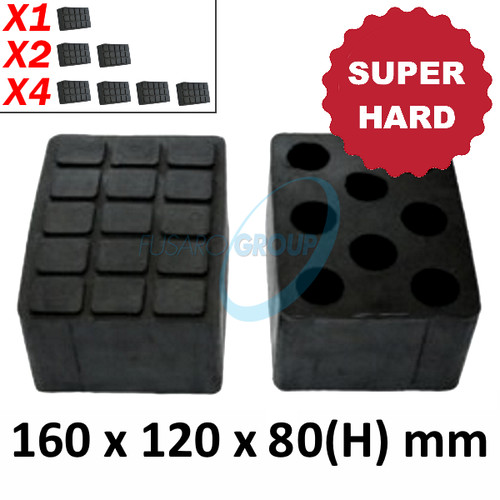 Tampone gomma dura 80 - tampone, h
