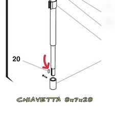 Chiavetta Linguetta Rav